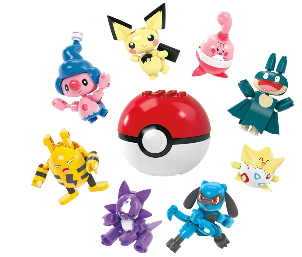 Juego de Pokemon set x 8 personajes