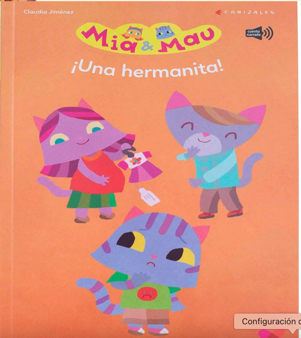 Mia y Mau ¡Una hermanita!