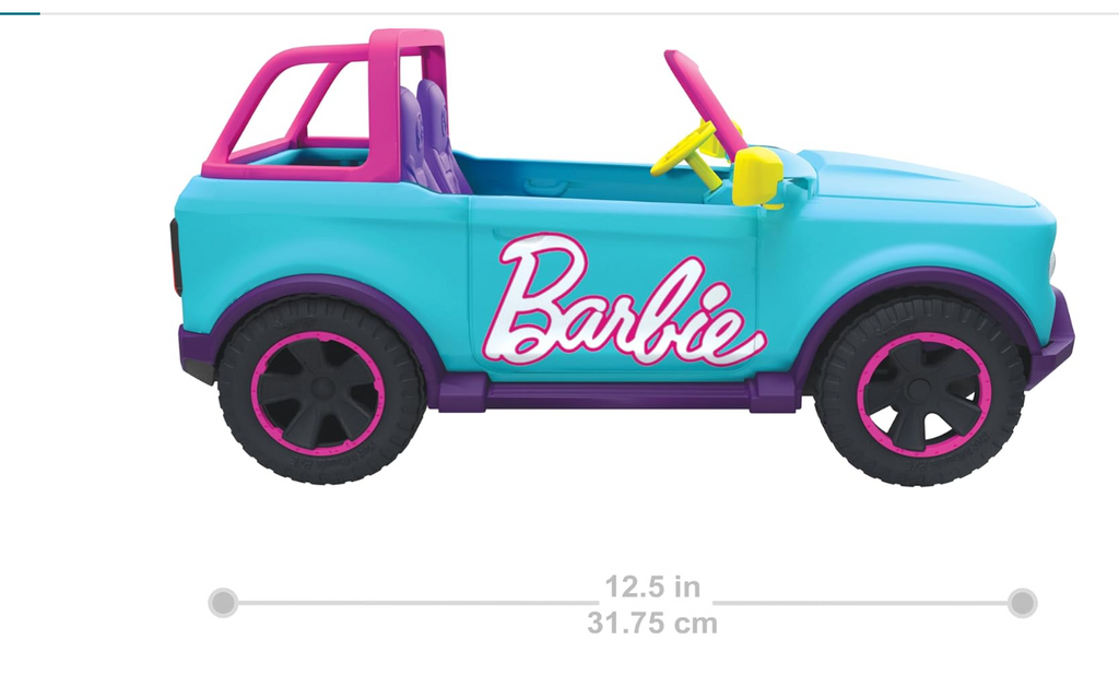 Barbie Hot Wheels Control Remoto