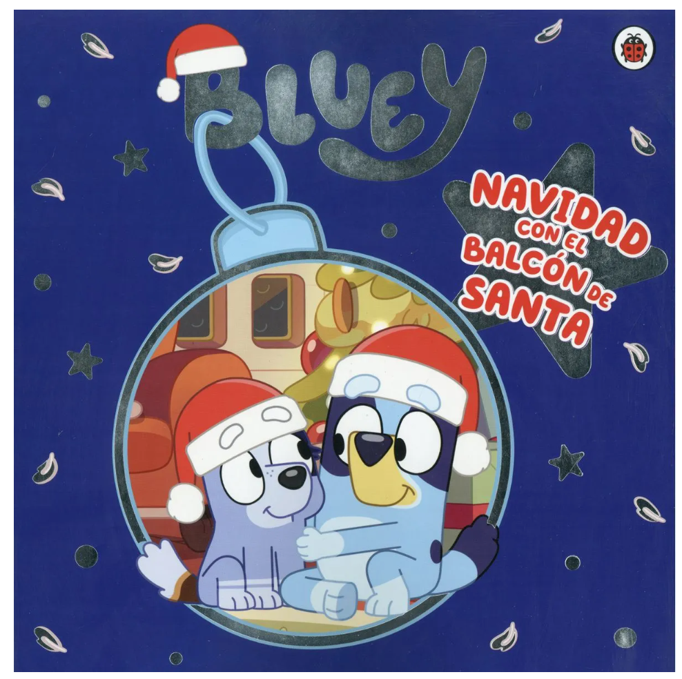 Bluey Navidad con Santa