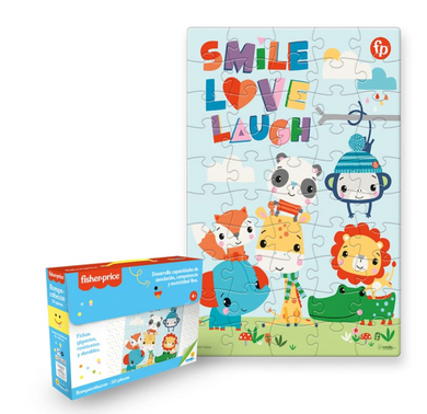ROMPECABEZAS GIGANTE FISHER PRICE 50 PIEZAS - La tienda de Mimar