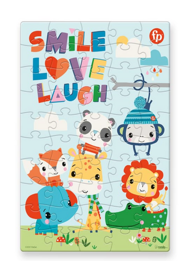 ROMPECABEZAS GIGANTE FISHER PRICE 50 PIEZAS - La tienda de Mimar