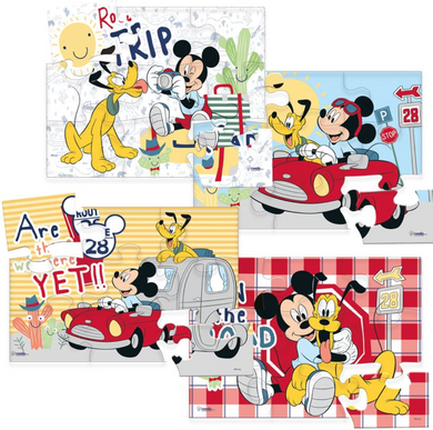 ROMPECABEZAS MICKEY MOUSE 9 PIEZAS - La tienda de Mimar