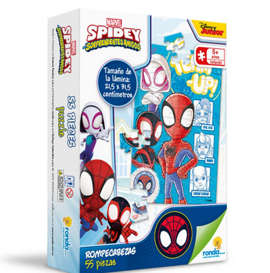 Rompecabezas X 55 Pzas Spidey - La tienda de Mimar